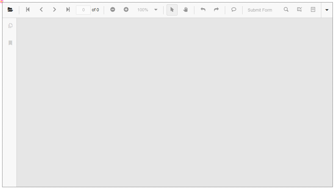 EJ2 PDF Viewer at Design-Time
